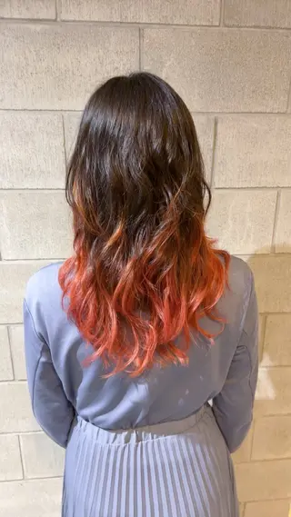 セミロング 安藤 伸一のヘアスタイル