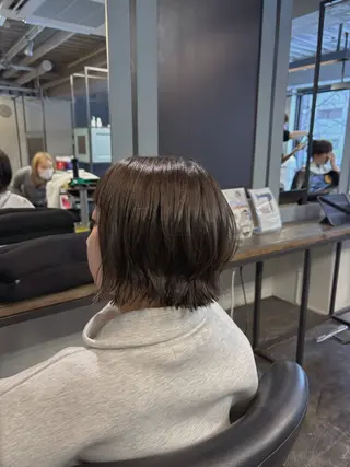 ショート 暖色カラー/髪質改善 🐮ユイカのヘアスタイル