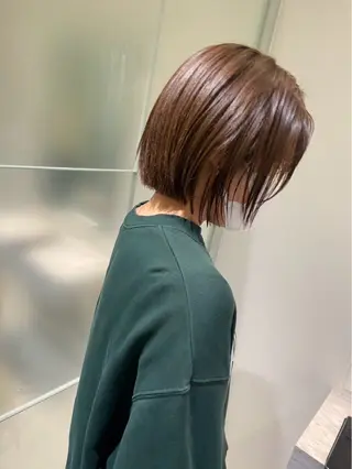 ショート 🌱大森柚紀🐇 うる艶髪🫧のヘアスタイル
