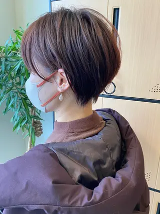 ショート 透明感カラー／ 髪質改善/近藤大二郎のヘアスタイル