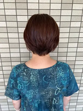 ショート 大矢 萌美のヘアスタイル