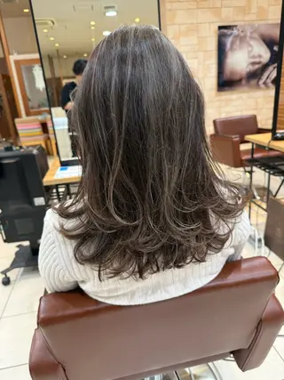 ミディアム 川崎レイヤーカット /江口真正のヘアスタイル