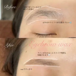 アイブロウ 韓国風束感まつ毛 🫧Sachieのマツエク・マツパデザイン