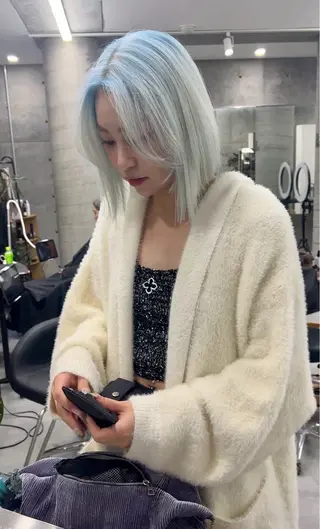 ミディアム カラー welring hair salonのヘアスタイル