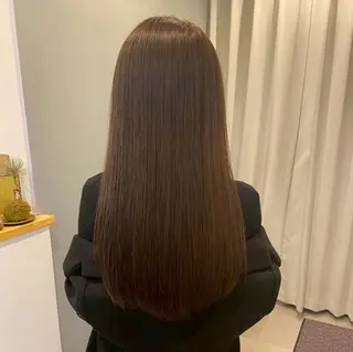 ロング カラー ブリーチなし 暖色カラー/井上あいのヘアスタイル