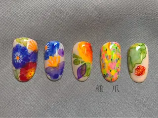 ネイル 種爪 たねつめのネイルデザイン