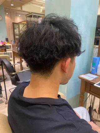 パーマ メンズ 後藤 瀬奈のヘアスタイル