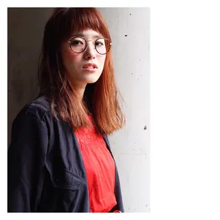 セミロング カラー パーマ ヘアアレンジ メンズ キッズ TopStylist ✂︎ Azumaのヘアスタイル