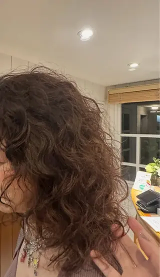 ロング パーマ もりた まおのヘアスタイル