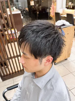 ショート メンズ たなか なおのヘアスタイル