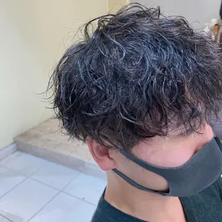 パーマ メンズ メンズサロンGRIT 店長 深山一平のヘアスタイル