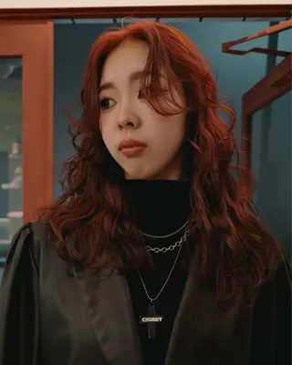 セミロング カラー レイヤー/パーマ /ウルフ/nabeのヘアスタイル