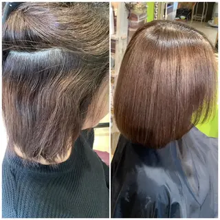 セミロング 髪質改善・髪エステ RaQのヘアスタイル