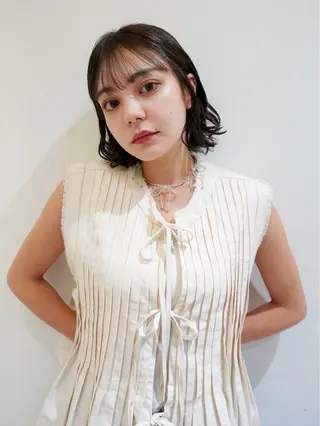 パーマ ☁️ボブパーマ/ 咲良🪄のヘアスタイル