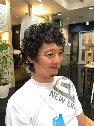 メンズ 石田 有矢のヘアスタイル