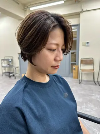ショート メンズパーマ メンズ特化ryoのヘアスタイル