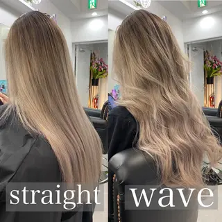 ロング ｎ／ｍ所属・桜木町駅徒歩5分 ハイライト横浜No1のヘアスタイル
