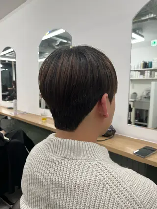 ショート パーマ メンズ 🏆メンズヘア特化 🥇代表りんぺーのヘアスタイル