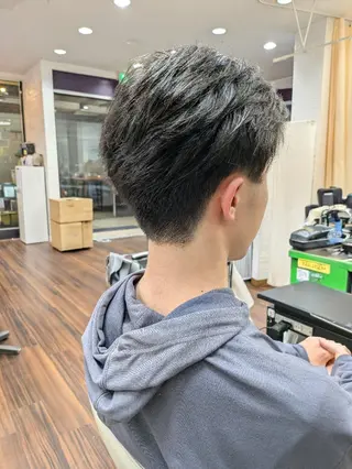 メンズ 大人女性カット/ヘア セット✨️片本🌸のヘアスタイル