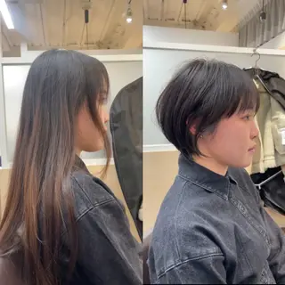 ショート カラー 表参道【髪質改善】 宮嶋勇太のヘアスタイル