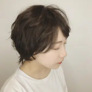 ショート カラー 上田 篤史のヘアスタイル