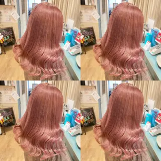 カラー レイヤーカット/ 縮毛矯正🇰🇷早坂のヘアスタイル