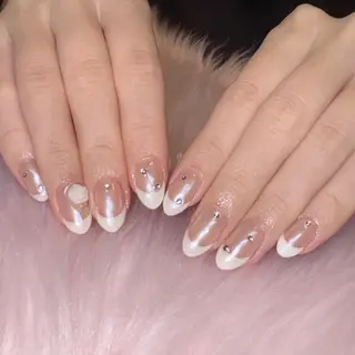 ネイル RIEKO🍒 ワンホン♡推しネイルのネイルデザイン