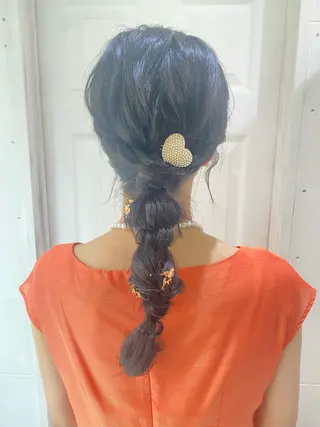 ヘアアレンジ uros.中目黒 moekaのヘアスタイル