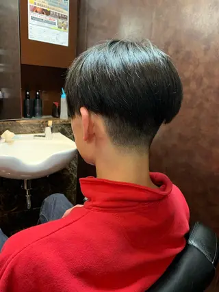 ミディアム メンズ 羽木 隆徒のヘアスタイル