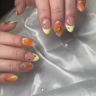 ネイル E  nail 風羽のネイルデザイン