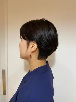 ショート パーマ 西山 恵太郎のヘアスタイル