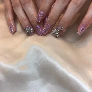 ネイル パラあり！フィルイン 美フォルムのネイルデザイン