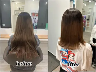 ミディアム HairModeKT 中原のヘアスタイル