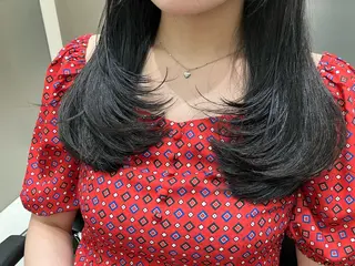 ロング カラー 💖ブリーチなし透明 感💖ASAHIのヘアスタイル