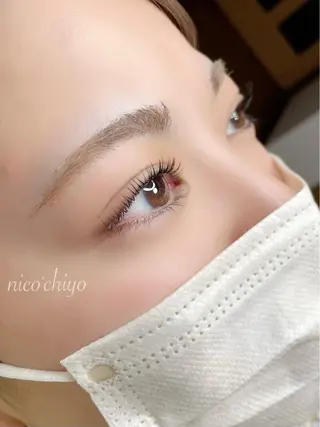 マツエク・マツパ nico'chiyo ホソカワエーコのマツエク・マツパデザイン
