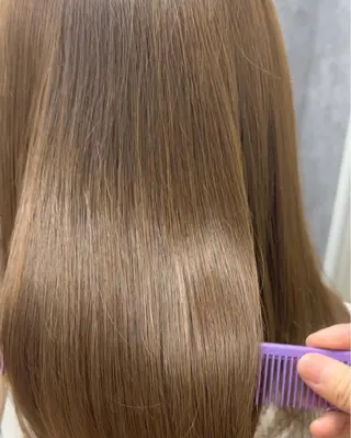 ミディアム カラー cocoa船橋🦄 chinamiのヘアスタイル