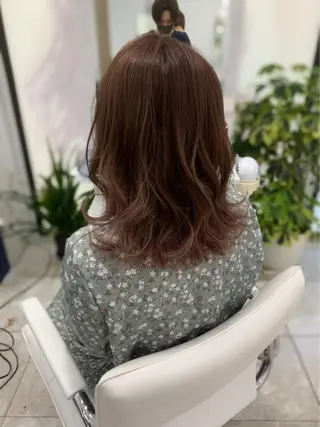 ミディアム カラー 相武台ショート特化 💐川崎希💐のヘアスタイル
