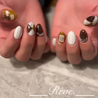 ネイル Reve. 黒澤のネイルデザイン