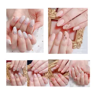 ミディアム ネイル 👑enen style👑のネイルデザイン