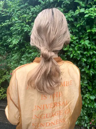 ロング カラー 髙橋 玲渚のヘアスタイル