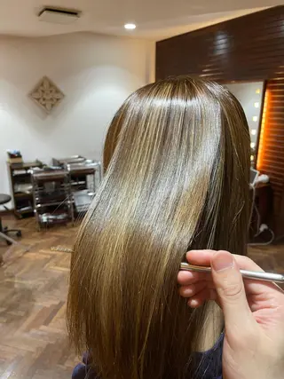 セミロング stylist YUTOのヘアスタイル