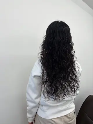 ロング カラー パーマ キッズ オトナヘア🌸 harukaのヘアスタイル