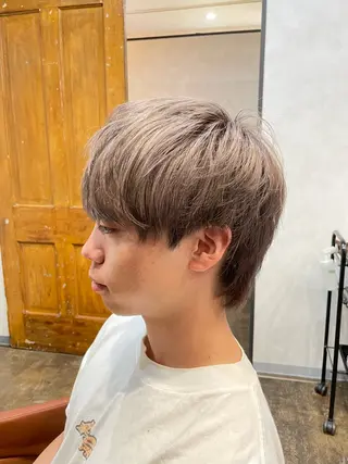 ショート カラー メンズ 小川 舜人のヘアスタイル