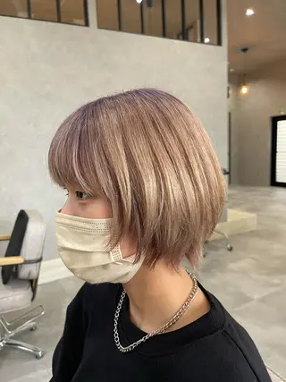 ショート カラー 一ノ瀬 暁のヘアスタイル