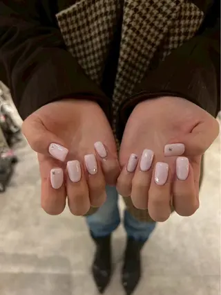 ネイル 暖色/カラー特化/ ネイル/美咲🫧のヘアスタイル