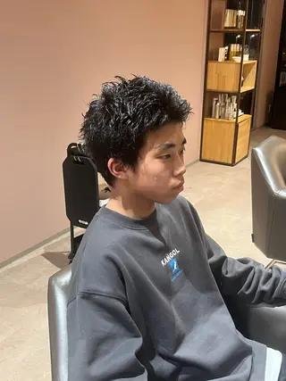 ショート メンズ 坂本 翔のヘアスタイル