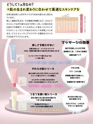 西田 愛花のエステ・リラクイメージ