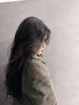 ロング カラー モデル募集中/西梅田 naruka🍏のヘアスタイル