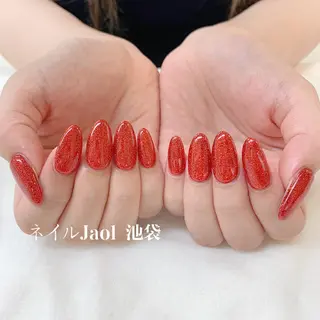 セミロング ネイルJaol 池袋のネイルデザイン