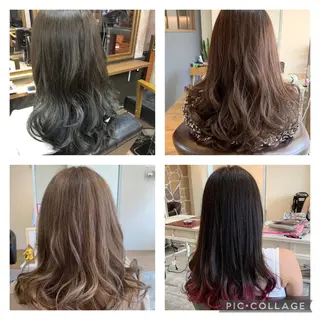 カラー 大政源氏🌈✨ Genjiのヘアスタイル